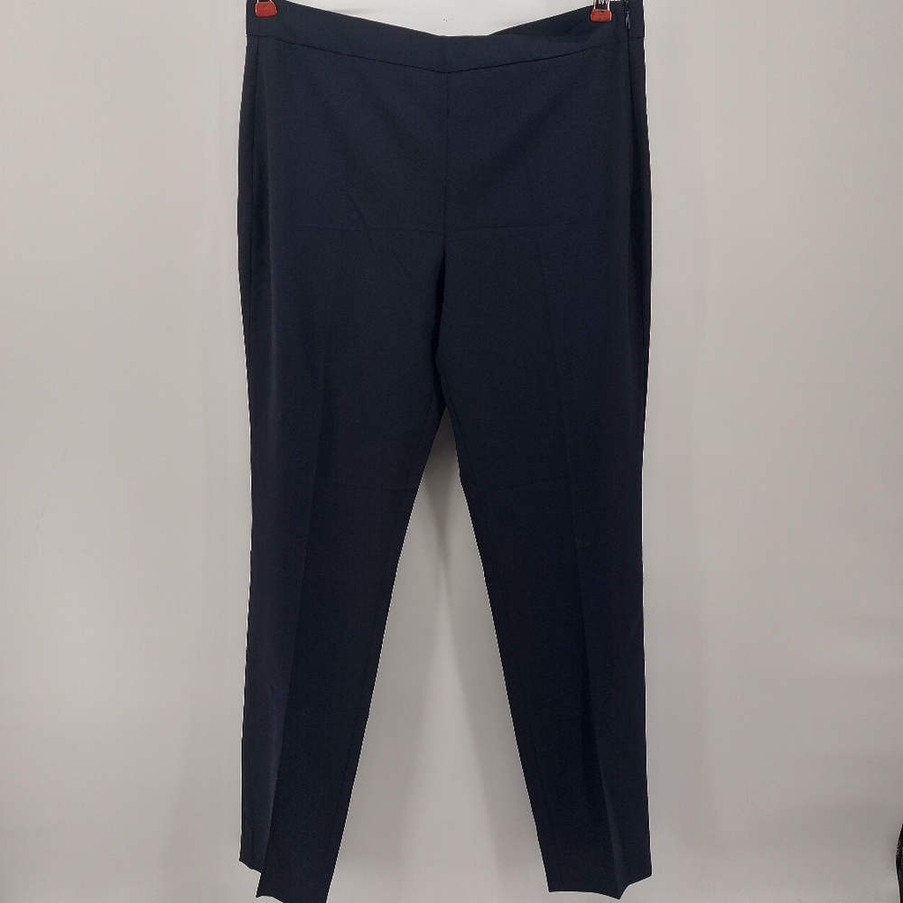 FABIANA FILIPPI Merino wool slim-leg pants Size 12 Black